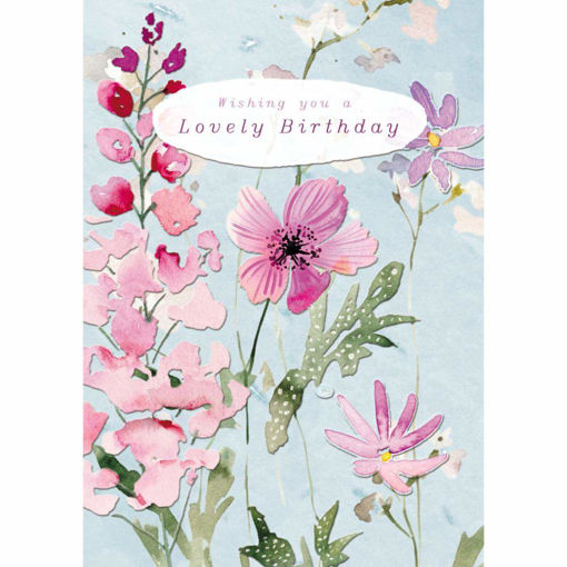 Picture of WISHING YOU A LOVELY BIRTHDAY CARD
